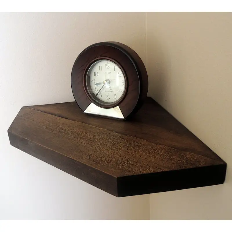 Shelves wall corner wood wall shelves wall hanging shelf