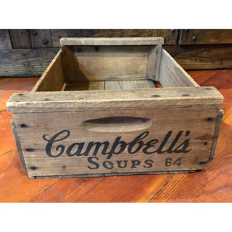 Farmhouse wooden crates for fruits and wholesale  Wood Crate Box tray wood crate storage
