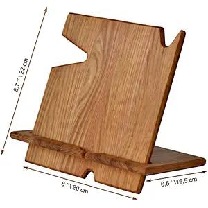 Mens wood phone docking station desk mobile phone holder wood phone docking station wireless charge