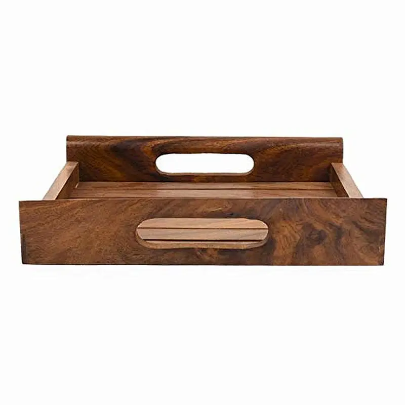Wooden tray Hashcart Wood Serving Tray Wooden Tray With Handle Wooden Serving Trays Large Wooden Trays Wood Tray Stand
