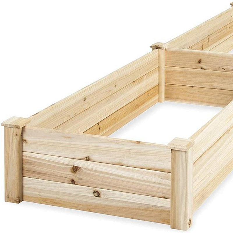 Wooden flower pot 2019