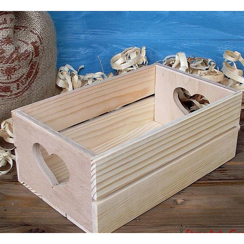 Wood french crate vintage crate wood