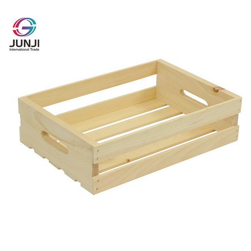 Rustic retro crates wood boxes wooden storage crates unfinished wood crates wholesale