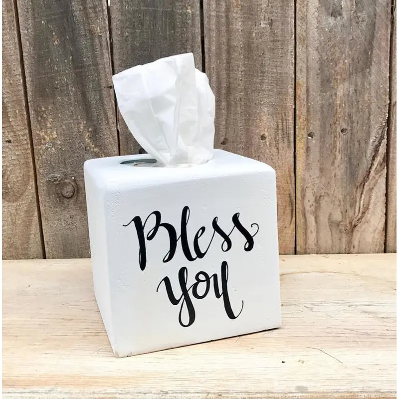 Tissue Box Cover personalRustic Wooden contracted sitting room real wood originality household receives Wooden Tissue Box Cover