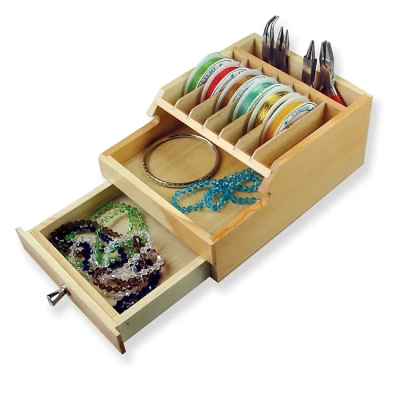 Wood Decor - Wood Home Decor - Wooden Organizer with Drawer
