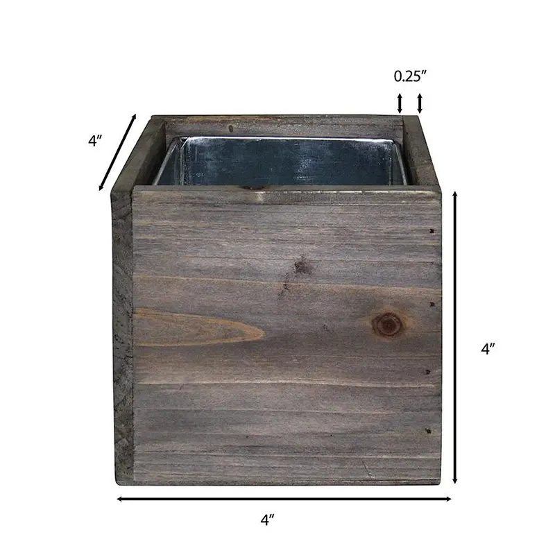 New Design Wooden Flower Planter Box Bed For Sale