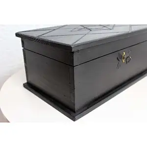 Wood Box with Hinges Gift Wood
