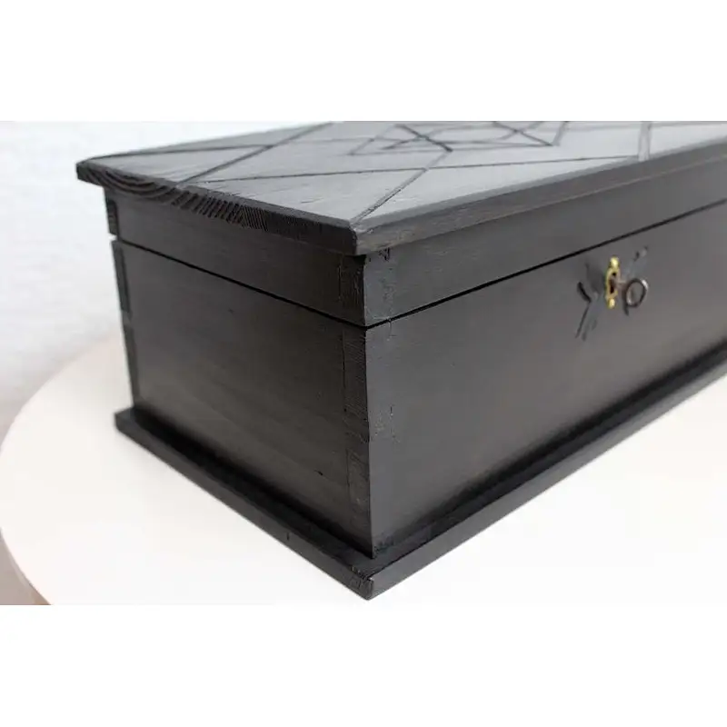 Wood Box with Hinges Gift Wood