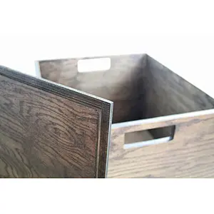 Wood Box With Handles And Lid 17