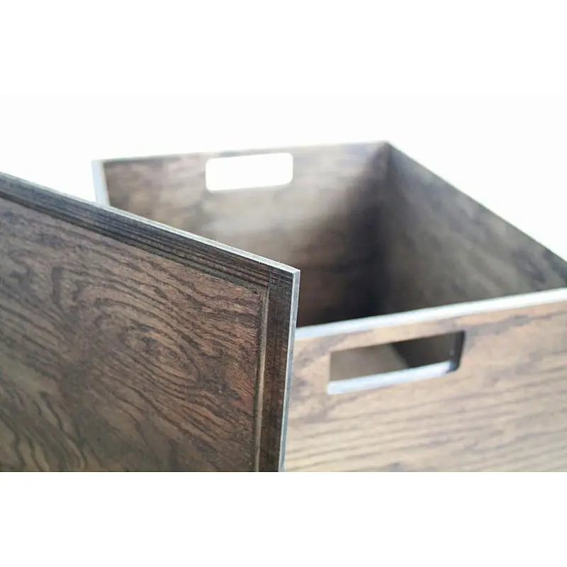 Wood Box With Handles And Lid 17