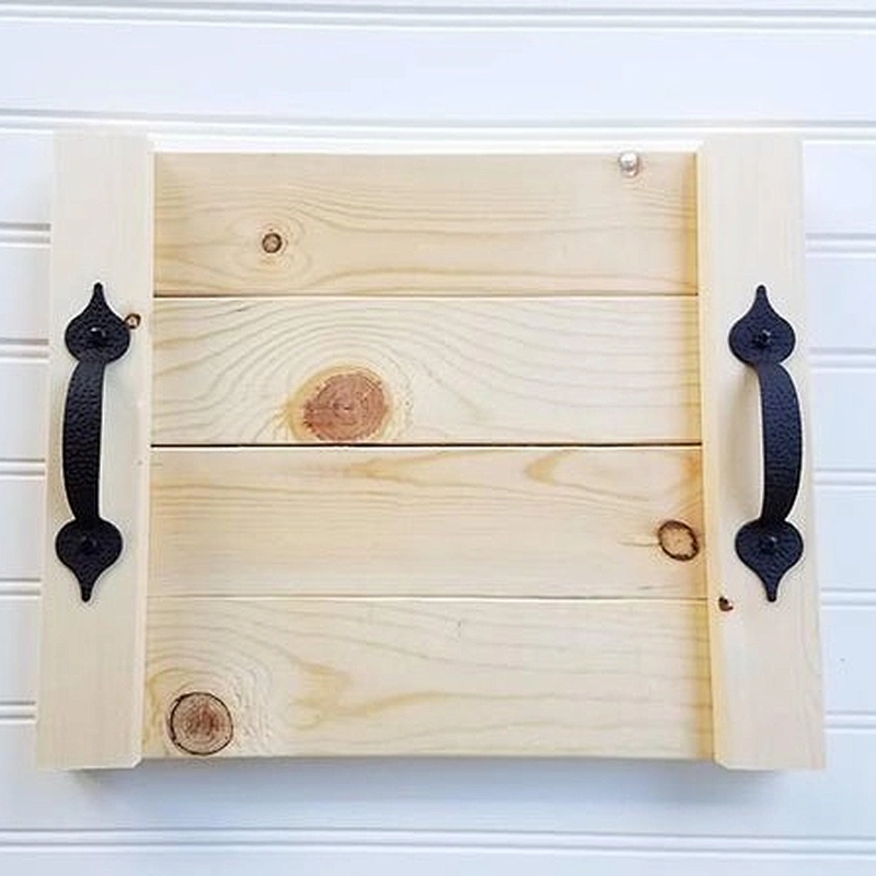 armhouse Decor - Monogram Tray - Custom Wood TrayWooden Tray With HandleStorage TrayWooden Serving TraysFor Decoration