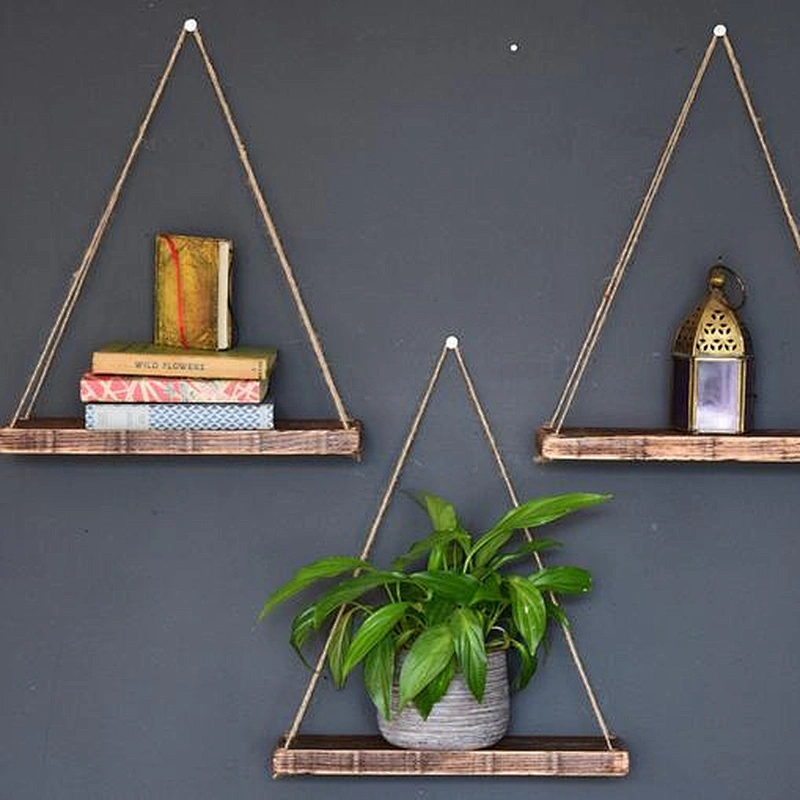Wall shelves for bedroom wall mount shelf set shelf mount wall bracket wood decorative