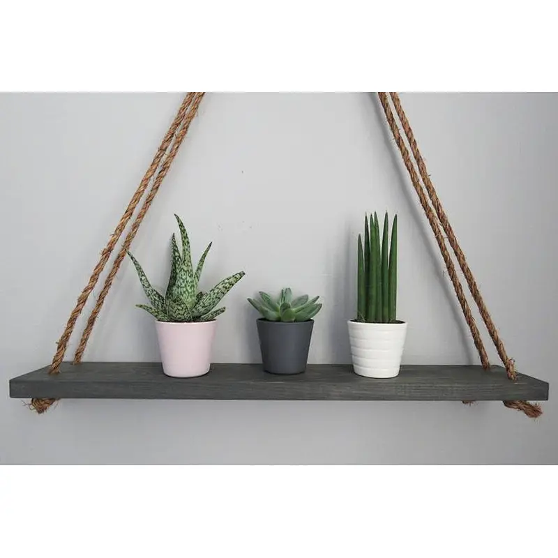 Rustic Wood Floating Wall Shelves hanging shelf wood  wall display shelf wood shelves for the kitchen wall