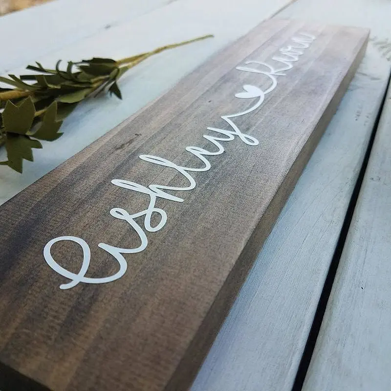 Handmade Wooden Sign Wood Home Decor wood signs to decorate walls