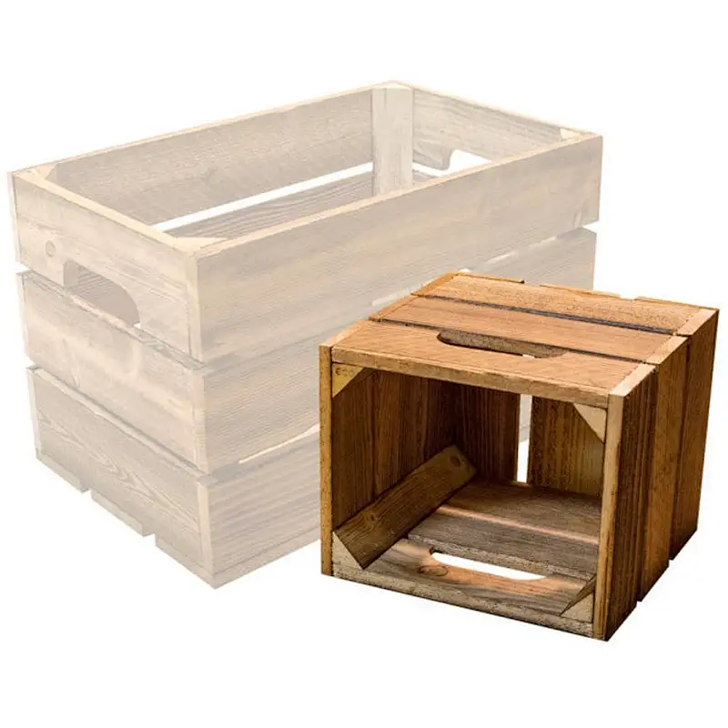 Mini Wood Crate