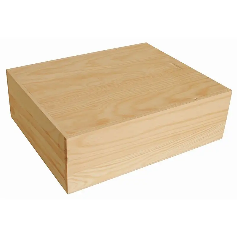 Wine Box with Sliding Lid