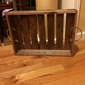 Distressed Antique Style Wooden Serving Tray