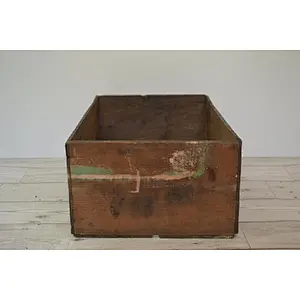 Rustic wholesale antique big  cheaper unfinished home decoration delicate practical Vintage Wood Box Rustic Storage Crate