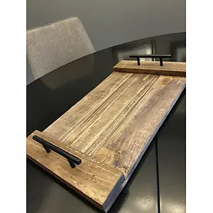 Farmhouse Rustic Tray, Ottoman tray, Serving Tray
