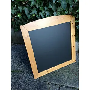 Pine chalkboard menu shop menu wooden chalkboard