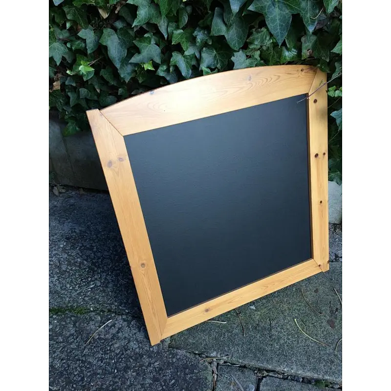 Pine chalkboard menu shop menu wooden chalkboard