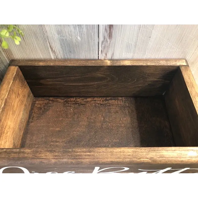 Nice buttToilet Tray Bathroom Decor toilet storage paper caddy wood box