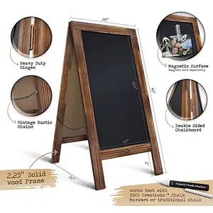Wooden black  board   2020