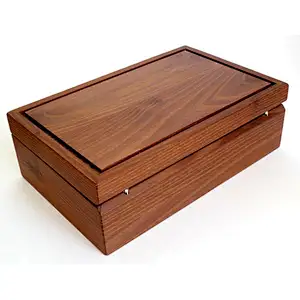Custom Jewelry Box Gift Box Wood Magnetic Insert Base Insert Massively Robinie Jewelry Box