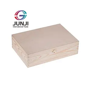 Jewelry organizer wood storage box wooden wedding card box small wooden  jewelry box