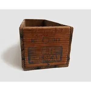 Aged home decoration old wooden box set