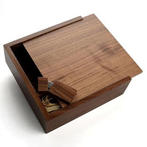 Jewelry organizer wood storage box wooden usb box handmade wooden box