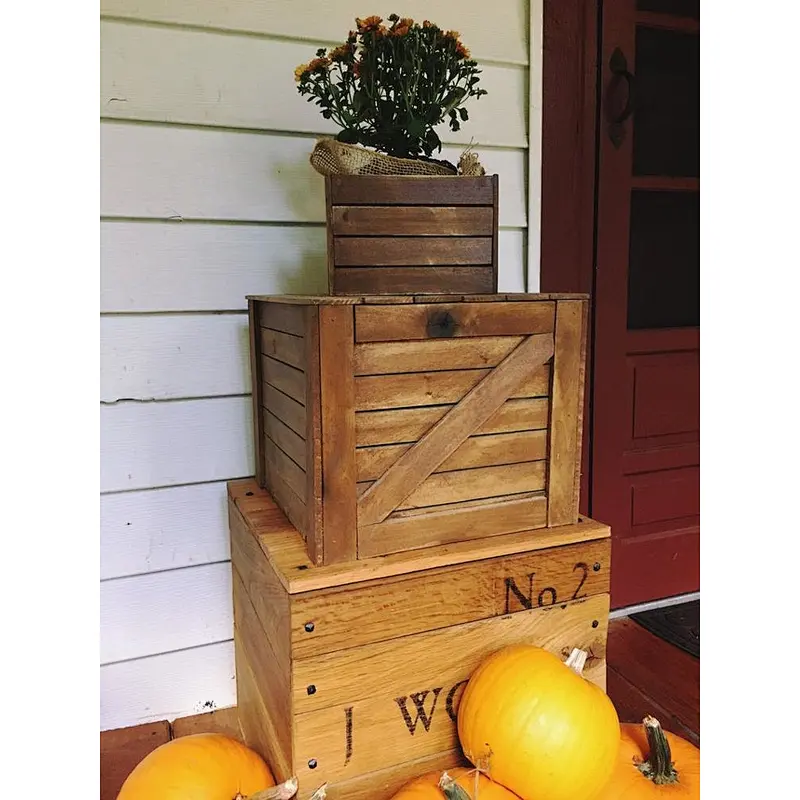 Crate Planter for Rustic Decor 2019