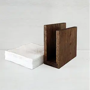 Wooden Napkin Holder Napkin Holder Wood Country Style Wooden Tissue Box Holders