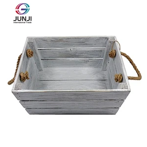 Shabby chic wooden crate wooden crates for fruits and vegetables wood crate storage