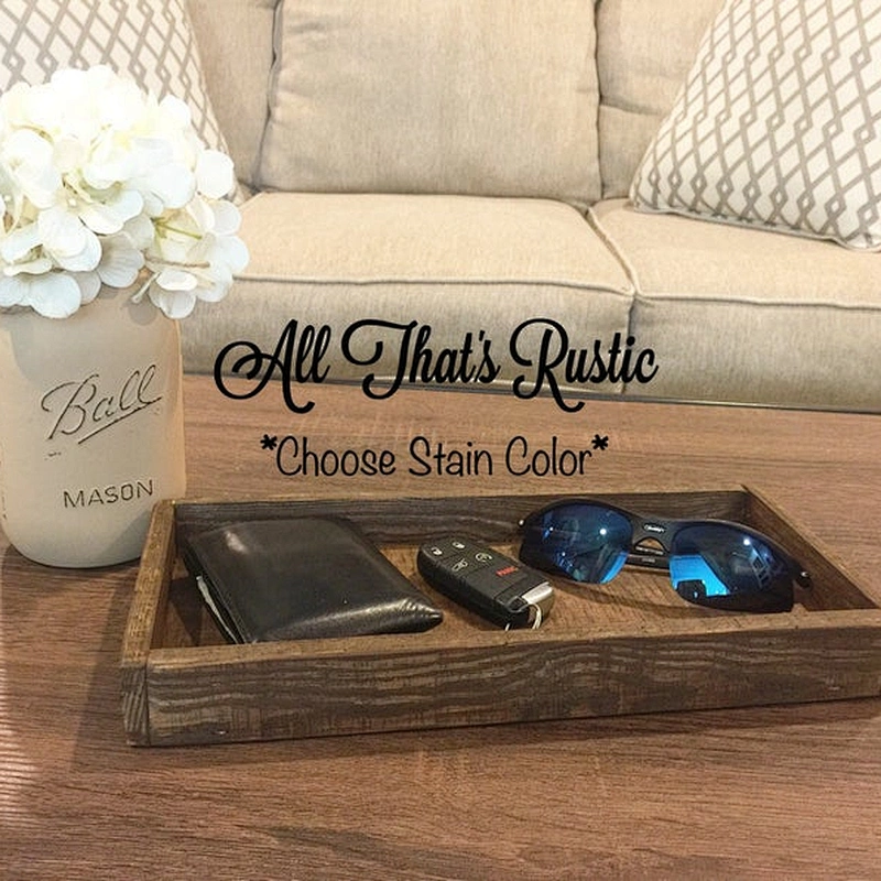 Nice Rustic Wooden Tray 2020