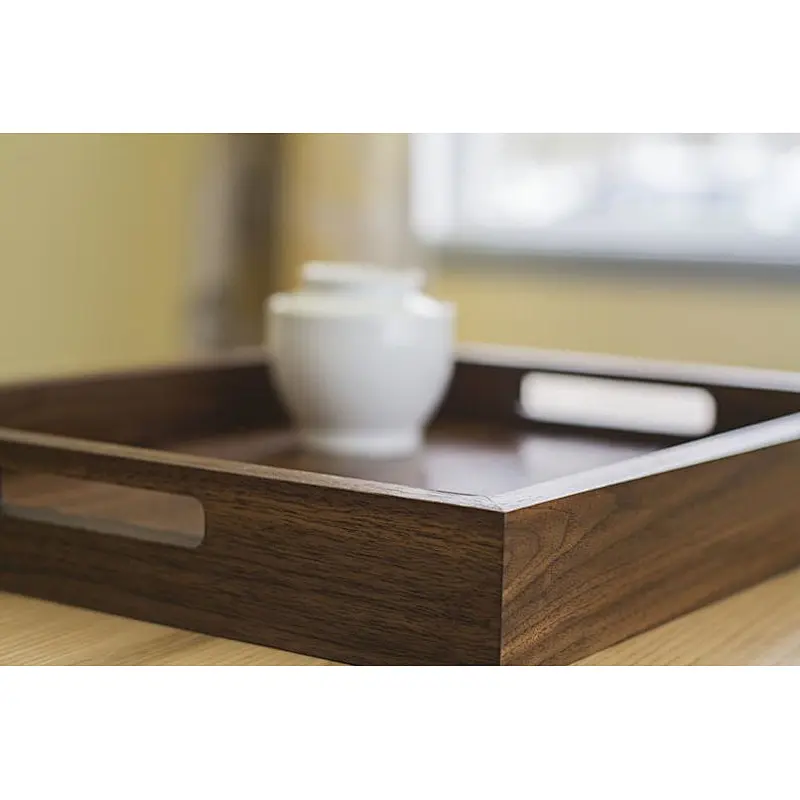Wooden Decorated Tray small wooden tray Wooden Serving Trays