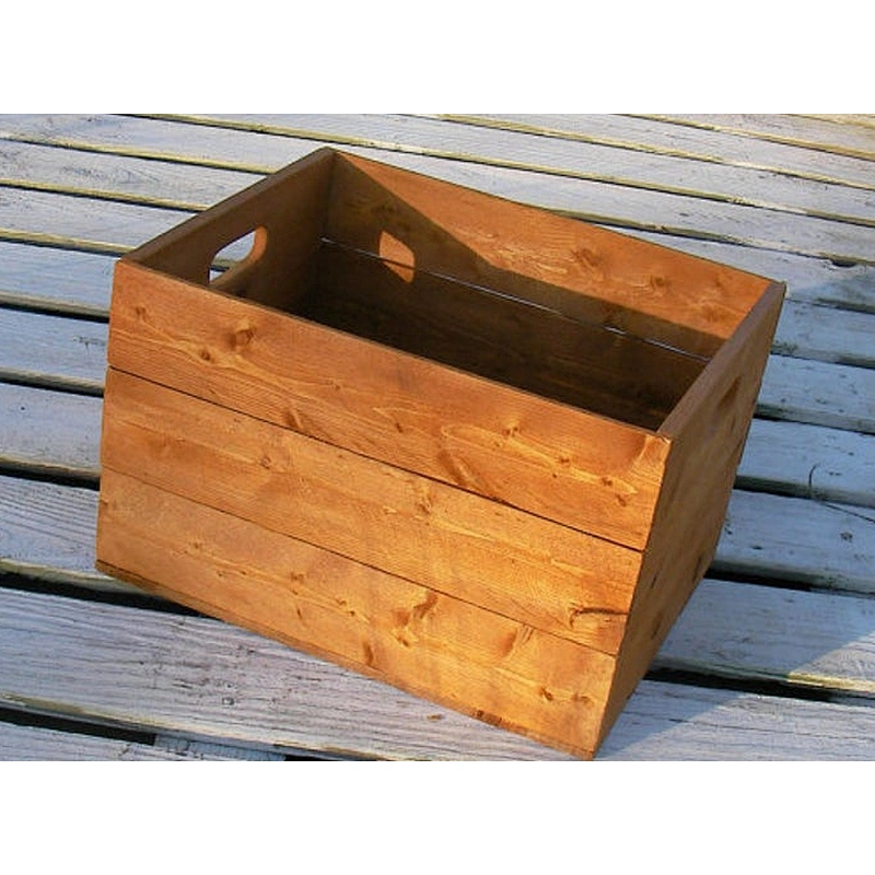Rustic Farmhouse Decor Storage Wooden Box customized