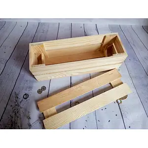 Wooden wine box wooden storage box wooden crate box