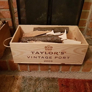 Wooden crate box