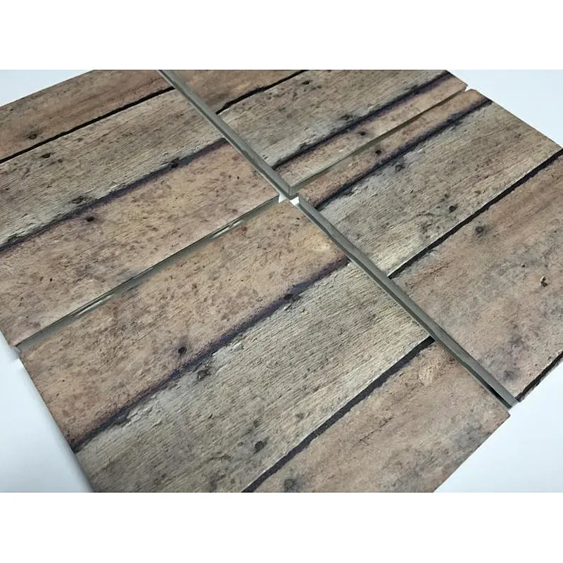 Wood Design Coasters - Wood Decor - Wood Home Decor - Drink Coasters -  Ceramic Coasters -