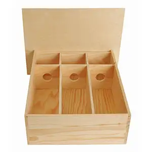 Wine Box with Sliding Lid