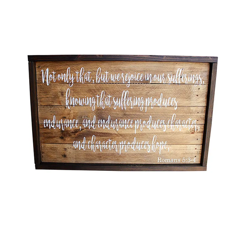Rustic Custom Blank wood sign unfinished wood sign supplies make your own Romans sign