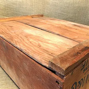 Vintage  Produce Santa Clara Growers wood box