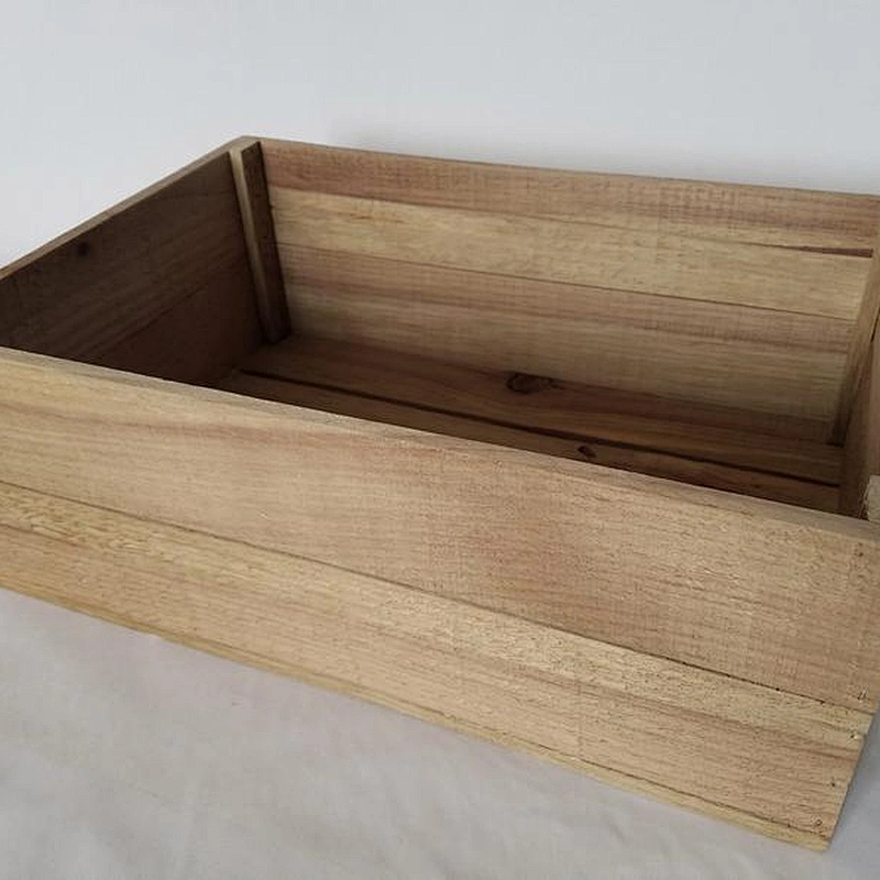 unfinished wood crates wholesale  Wooden Cheese Box Organizerwooden  for fruits and vegetables Rustic Wood Display Box Crate