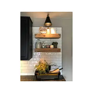 Wall mounted metal shelf shelf wall decor