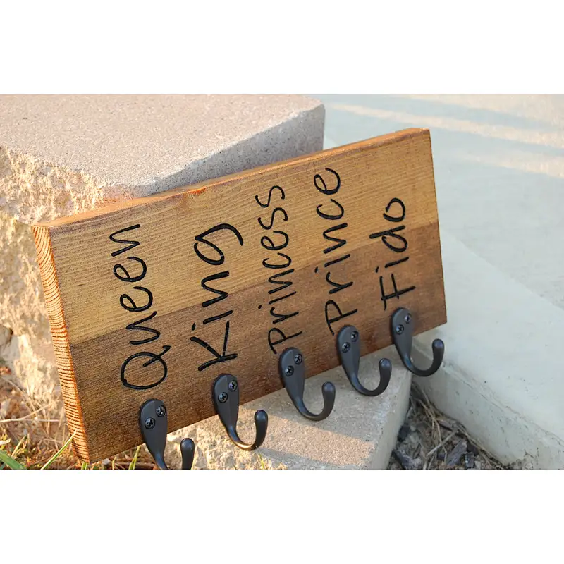 Key Organizer, Wooden Key Holder Key Hanger