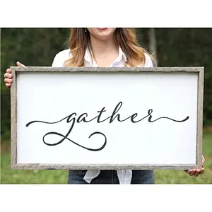 Design Your Own Farmhouse Sign Home Decor Gift Custom Sign Custom Living Room Gallery Wall Sign