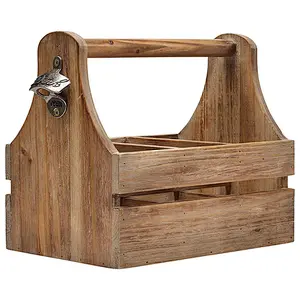 Modern Rustic Wine Rack Caddy