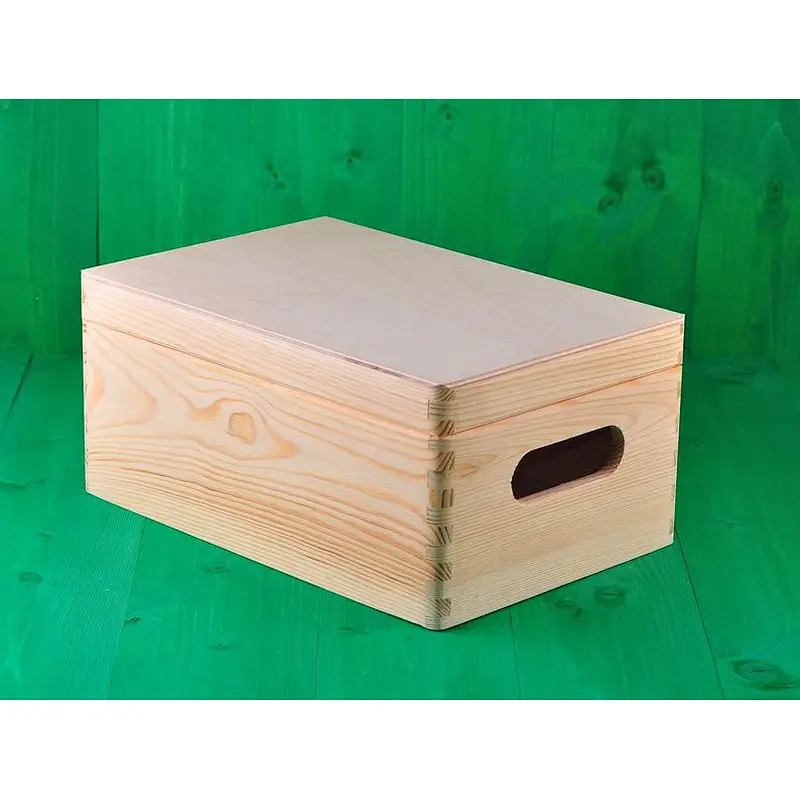 Wood jewelry box custom logo wooden packaging boxes handmade wooden box