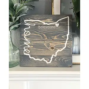 Rustic Custom Blank wood sign unfinished wood sign supplies make your own State Home Sign